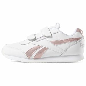 Reebok Royal Classic Jog 2 Turnschuhe Kinder - Weiß/Rosa - DE 652-GDF